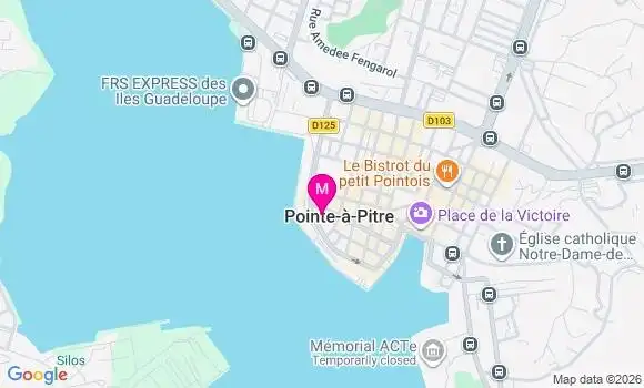 Localisation Mtre Bade Willy