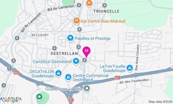 Localisation Mtre Bernier Maritza