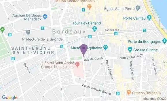 Localisation Mtre Givord Laurent