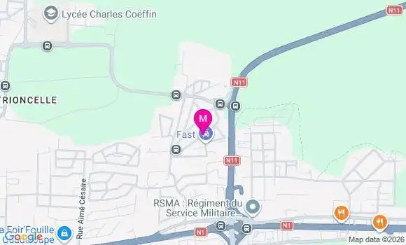 Localisation Mtre Forest Rachel
