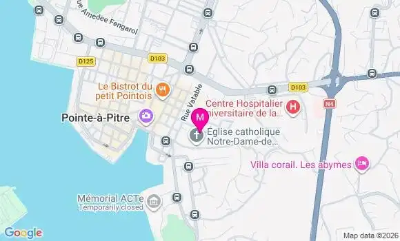 Localisation Mtre Frigere Katty