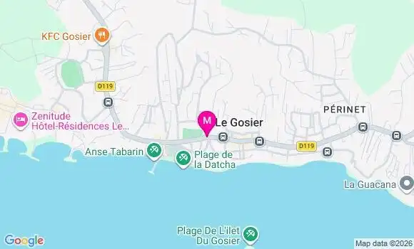 Localisation Mtre Martial Annick