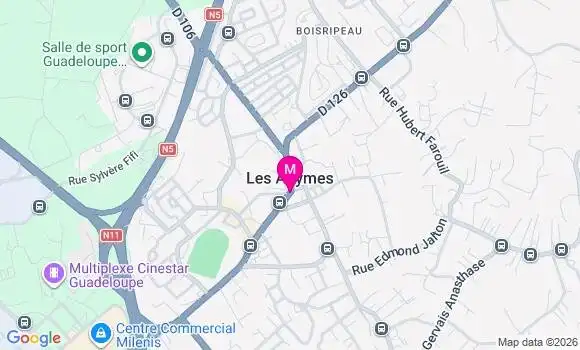 Localisation Mtre Pancrel Noémie