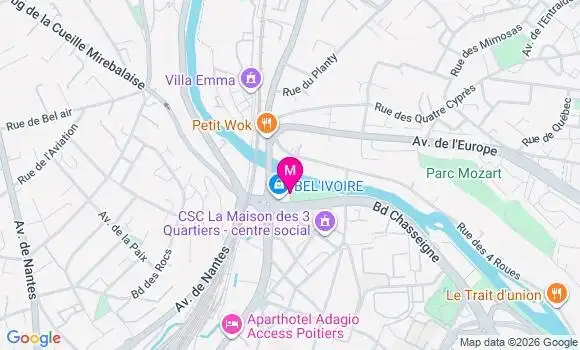 Localisation Mtre Asselin Aline