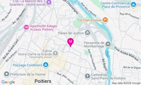 Localisation Mtre Daugy Mancellier Enzo