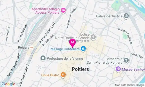 Localisation Mtre Durand Louveau Constance