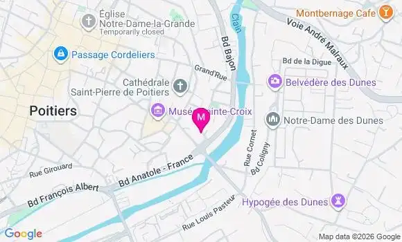 Localisation Mtre Frangeul Amandine