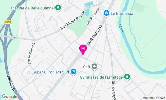 Localisation Mtre Girel Vivien