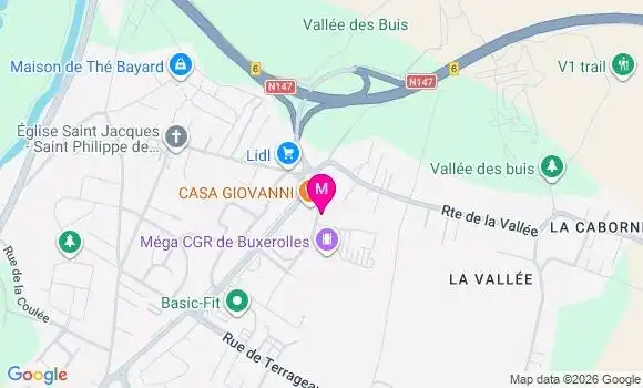 Localisation Mtre Gomez Kévin