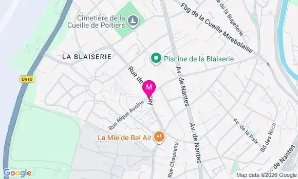 Localisation Mtre Labadie Emma
