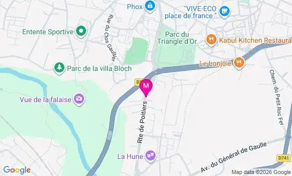 Localisation Mtre Le Lain Marion