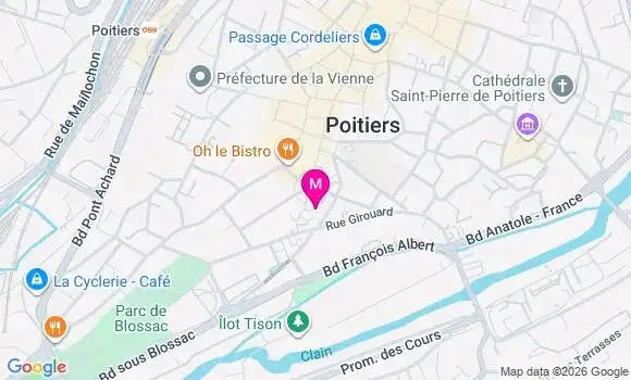 Localisation Mtre Lecler Chaperon Cécile