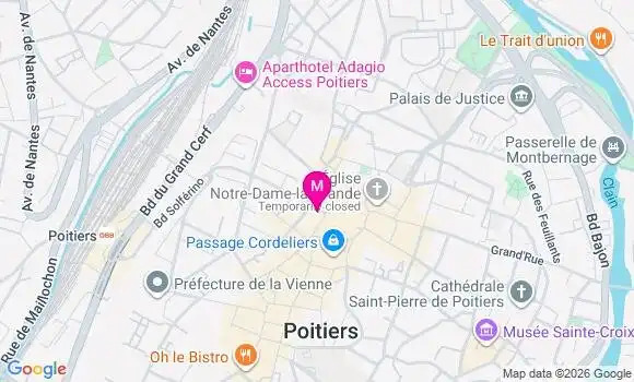 Localisation Mtre Robiliard Lucie