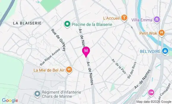 Localisation Mtre Tinel Marie