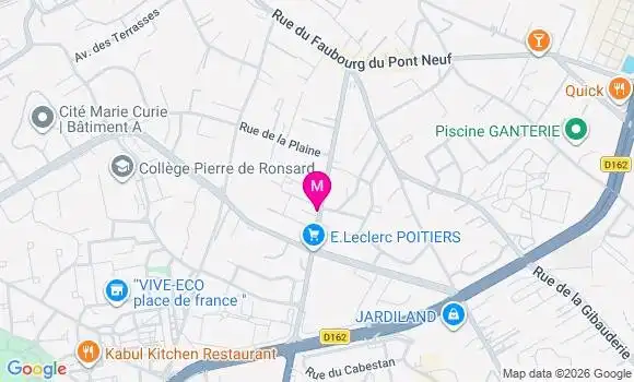 Localisation Mtre Verger Julie