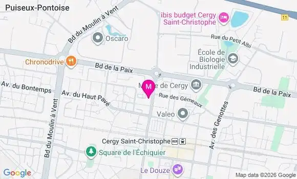 Localisation Mtre Boulakdam Nawel