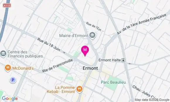 Localisation Mtre Chenevier Dupuis Muriel