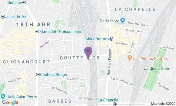 Localisation Mtre Goba Saint Cyr