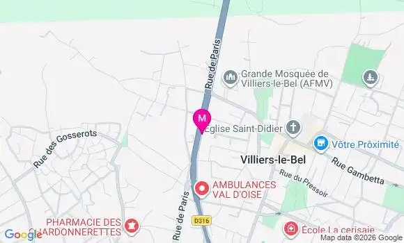Localisation Mtre Halidi Allaoui