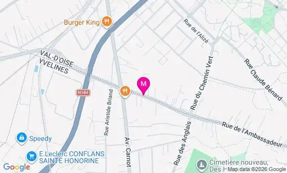 Localisation Mtre Maire Alexandra