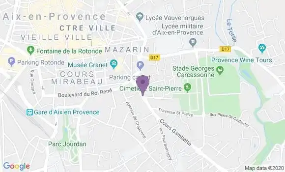 Localisation Mtre Garnier Santi Isabelle