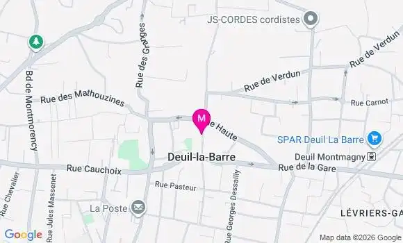 Localisation Mtre Perez Bonan Laura