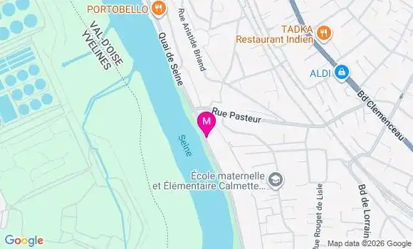 Localisation Mtre Teil Hélène
