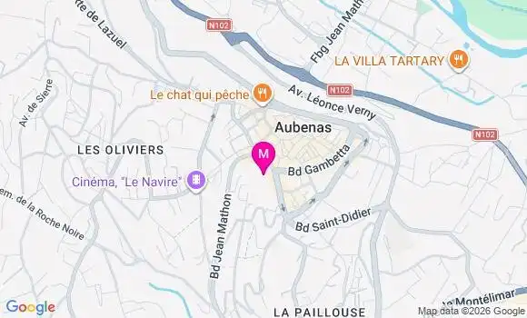 Localisation Mtre Bressot Anna Octavie