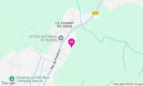 Localisation Mtre Carli Alice
