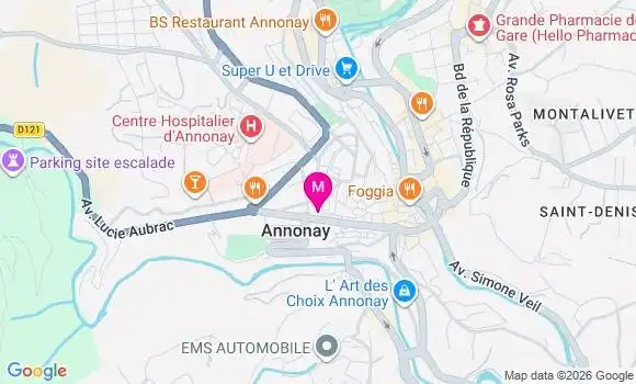 Localisation Mtre Chambon Lise
