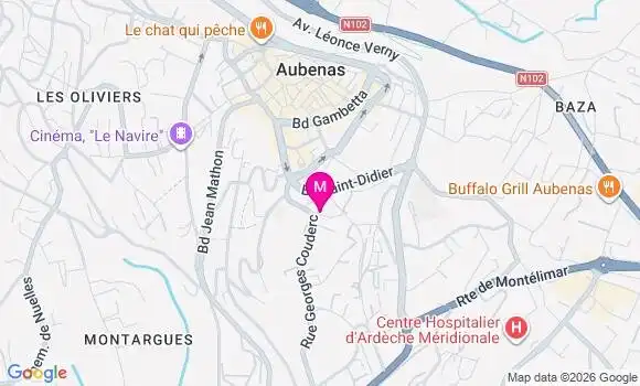 Localisation Mtre Durand Boucault Fleurine