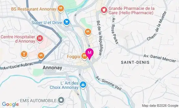 Localisation Mtre Jourdy Faustine
