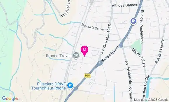 Localisation Mtre Orard Angéline