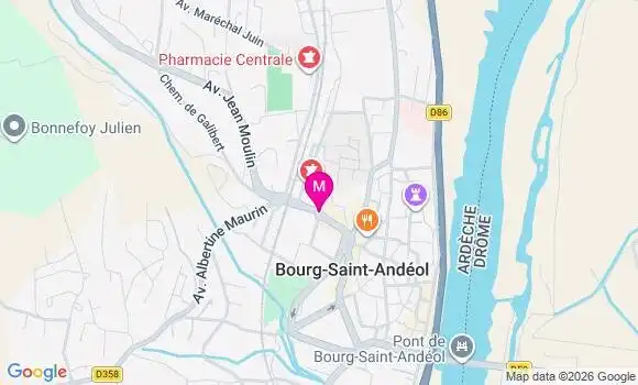 Localisation Mtre Rau Geoffrey