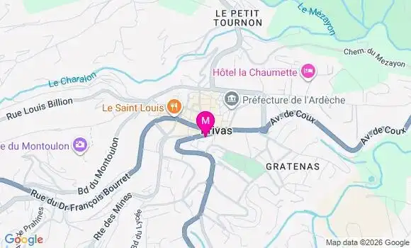 Localisation Mtre Soubeyrand Emilie