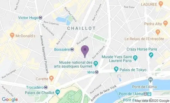 Localisation Mtre Godet Sabine