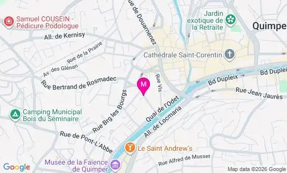 Localisation Mtre Cap Anne Claire