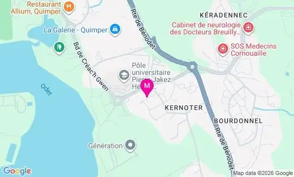 Localisation Mtre Deniel Alexandrine