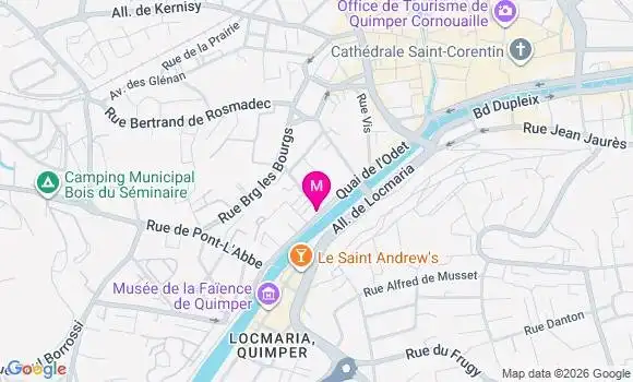 Localisation Mtre Fanen Julien