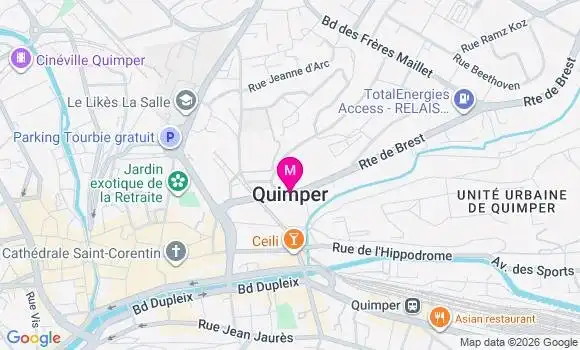 Localisation Mtre Prieur Marie