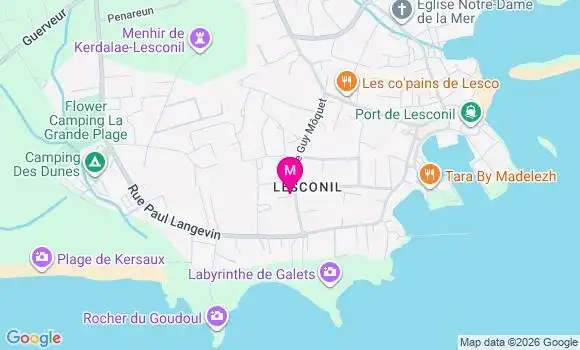Localisation Mtre Simon Le Brenn Francoise
