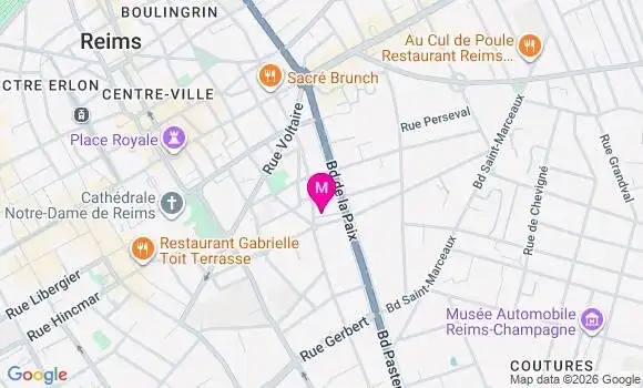 Localisation Mtre Egner Baptiste