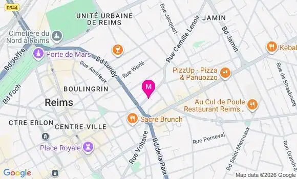 Localisation Mtre Moneta Virginie