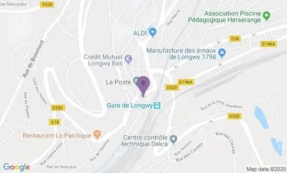 Localisation Mtre Depretz Caroline