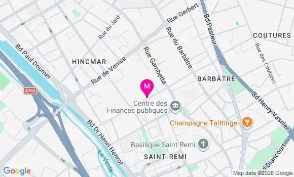 Localisation Mtre Perron Guillaume