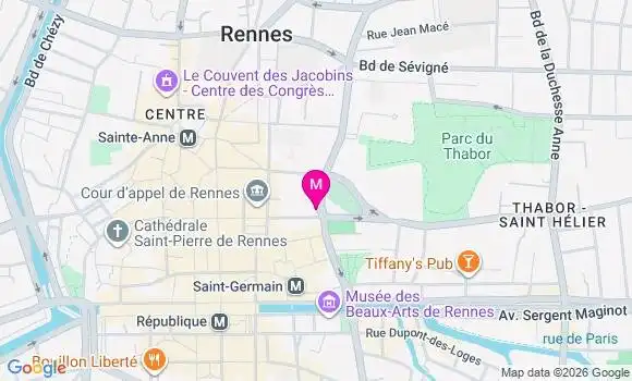 Localisation Mtre Allioux Valentine