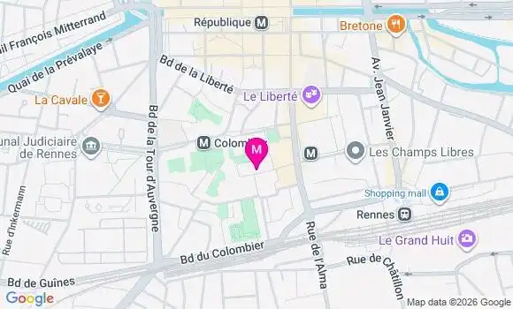 Localisation Mtre Antoine Charlotte