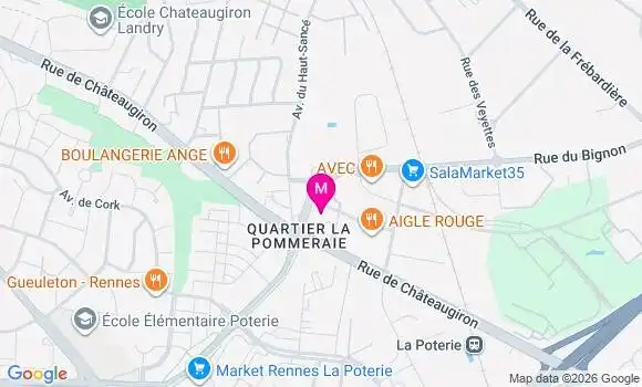 Localisation Mtre Aubert Christophe
