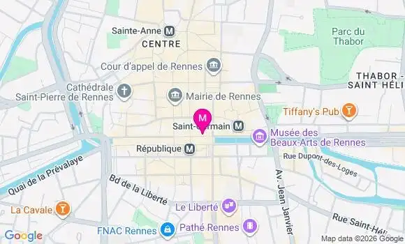 Localisation Mtre Bale Hélène
