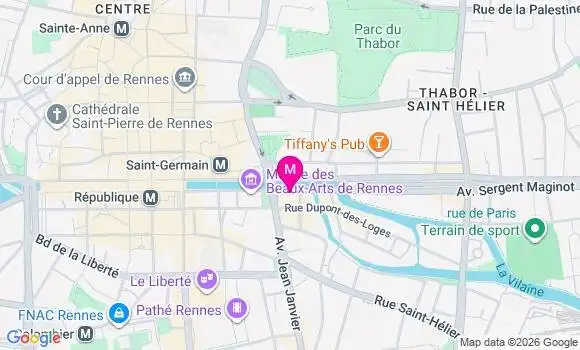Localisation Mtre Berthet Le Floch Flora